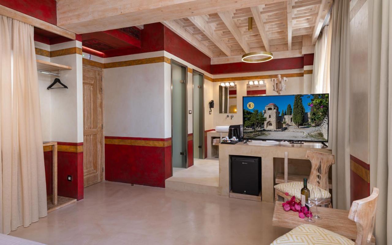 Rhodes City 10Gr Boutique Hotel & Wine Bar מראה חיצוני תמונה